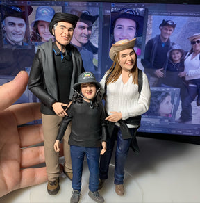 Miniatura Personalizada Com sua Foto - Eterna Lembrança