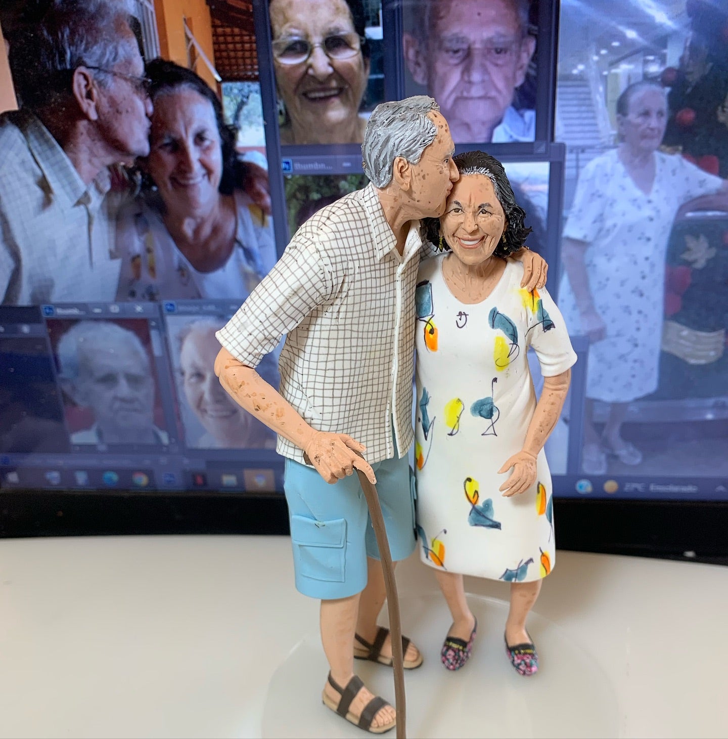 Miniatura Personalizada Com sua Foto - Eterna Lembrança